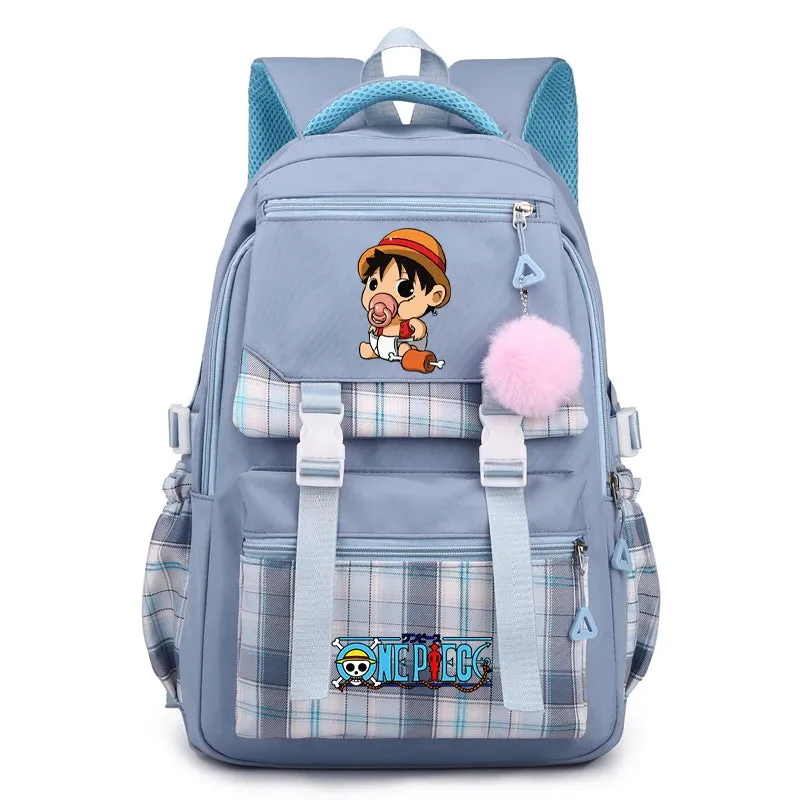 One Piece Anime School Bag