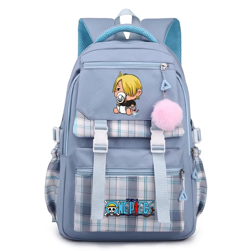 One Piece Anime School Bag