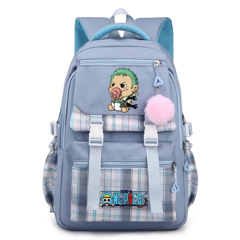 One Piece Anime School Bag