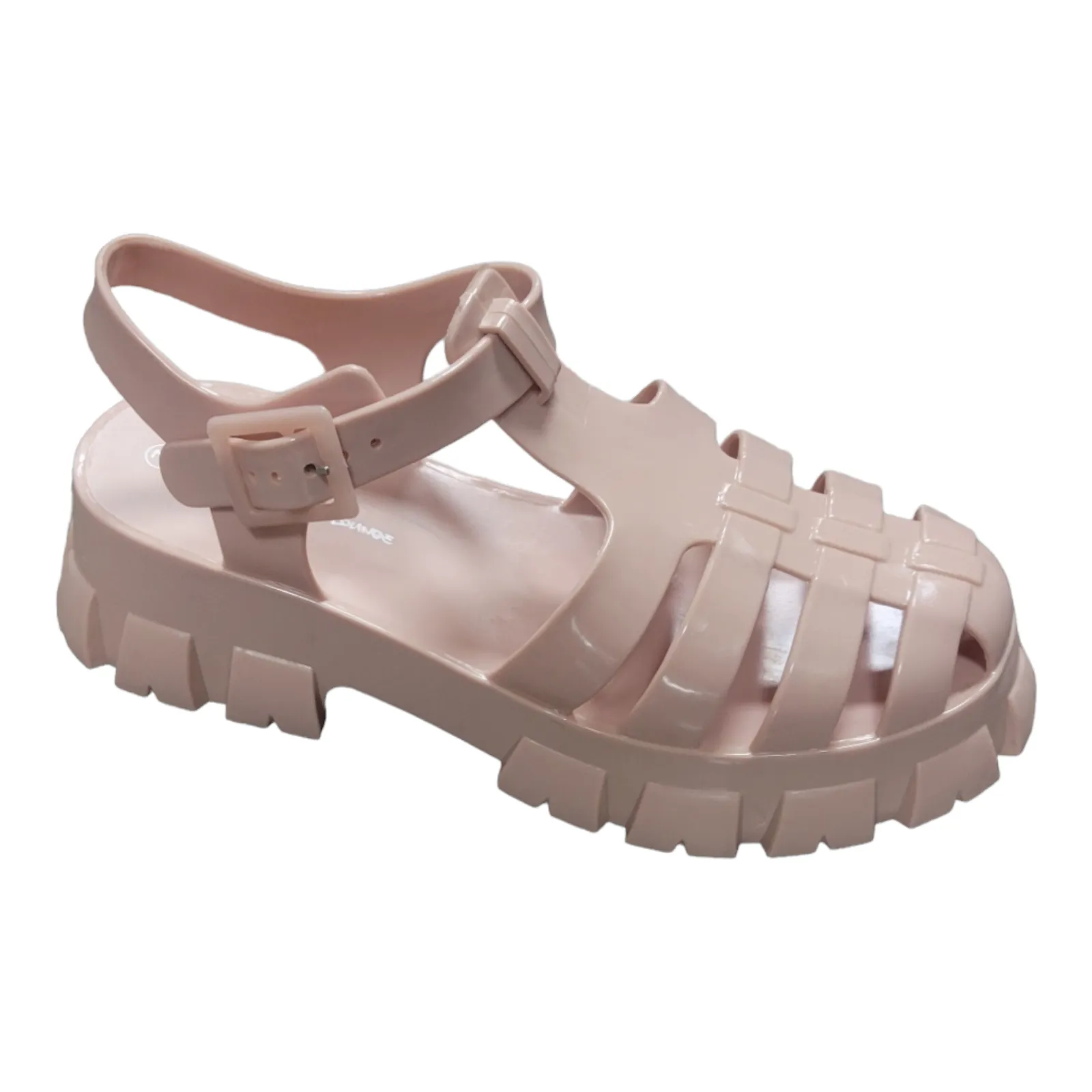 PAREE01 - NUDE JELLY SANDALS