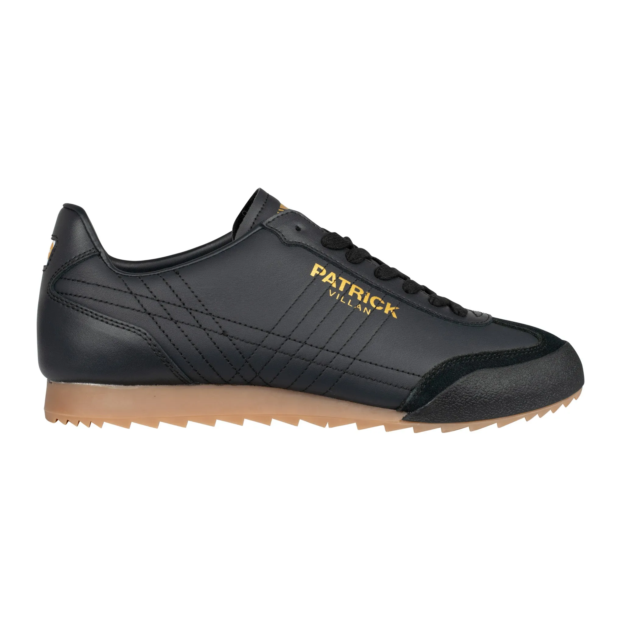 Patrick Villan Leather Trainers Black