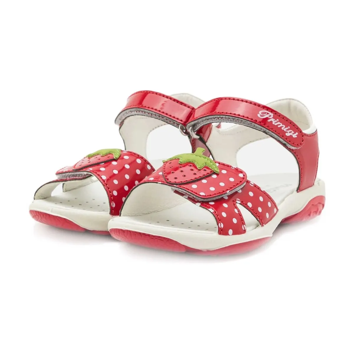 Primigi Girl's Sandal Red Strawberry (Sizes 27-30)