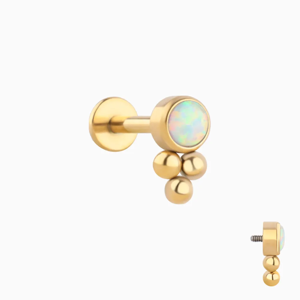 Psychedelic Opal Cool Stud