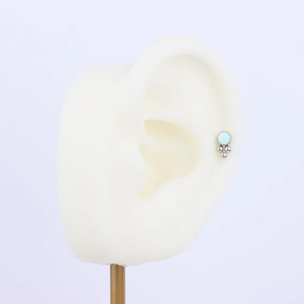 Psychedelic Opal Cool Stud