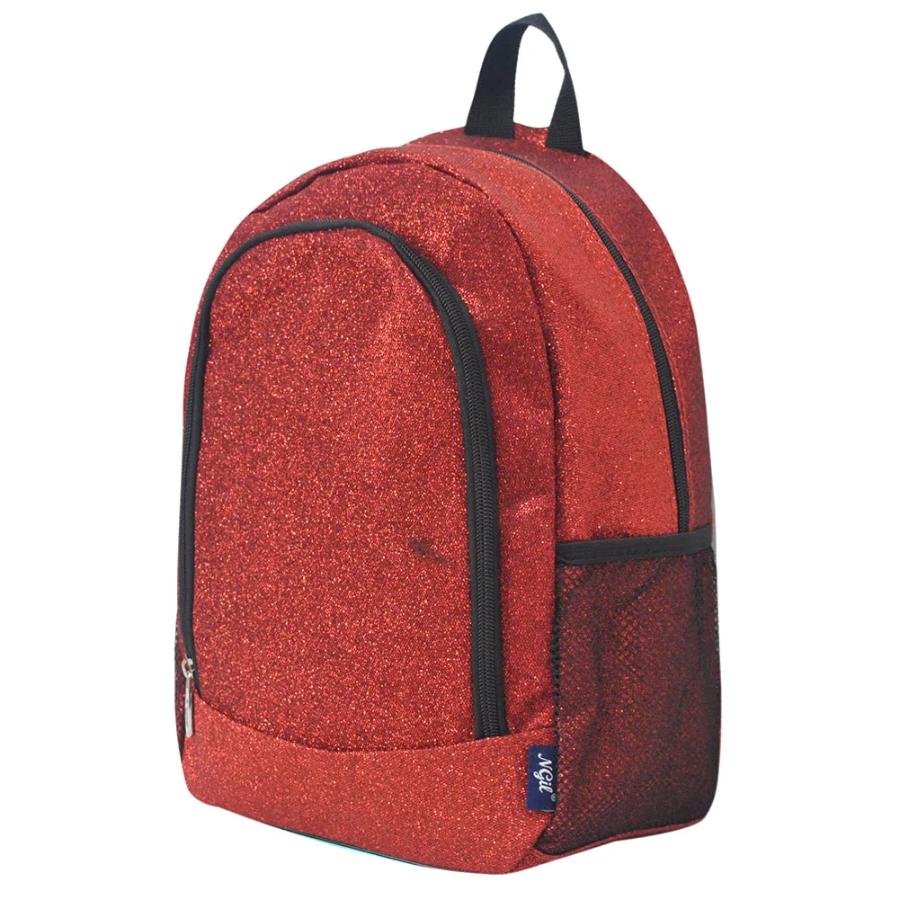 Red Glitter Medium Size NGIL Backpacks For Gymnastics and Cheer Competition