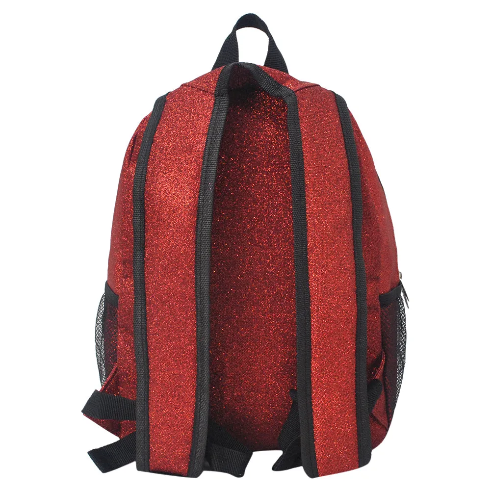 Red Glitter Medium Size NGIL Backpacks For Gymnastics and Cheer Competition