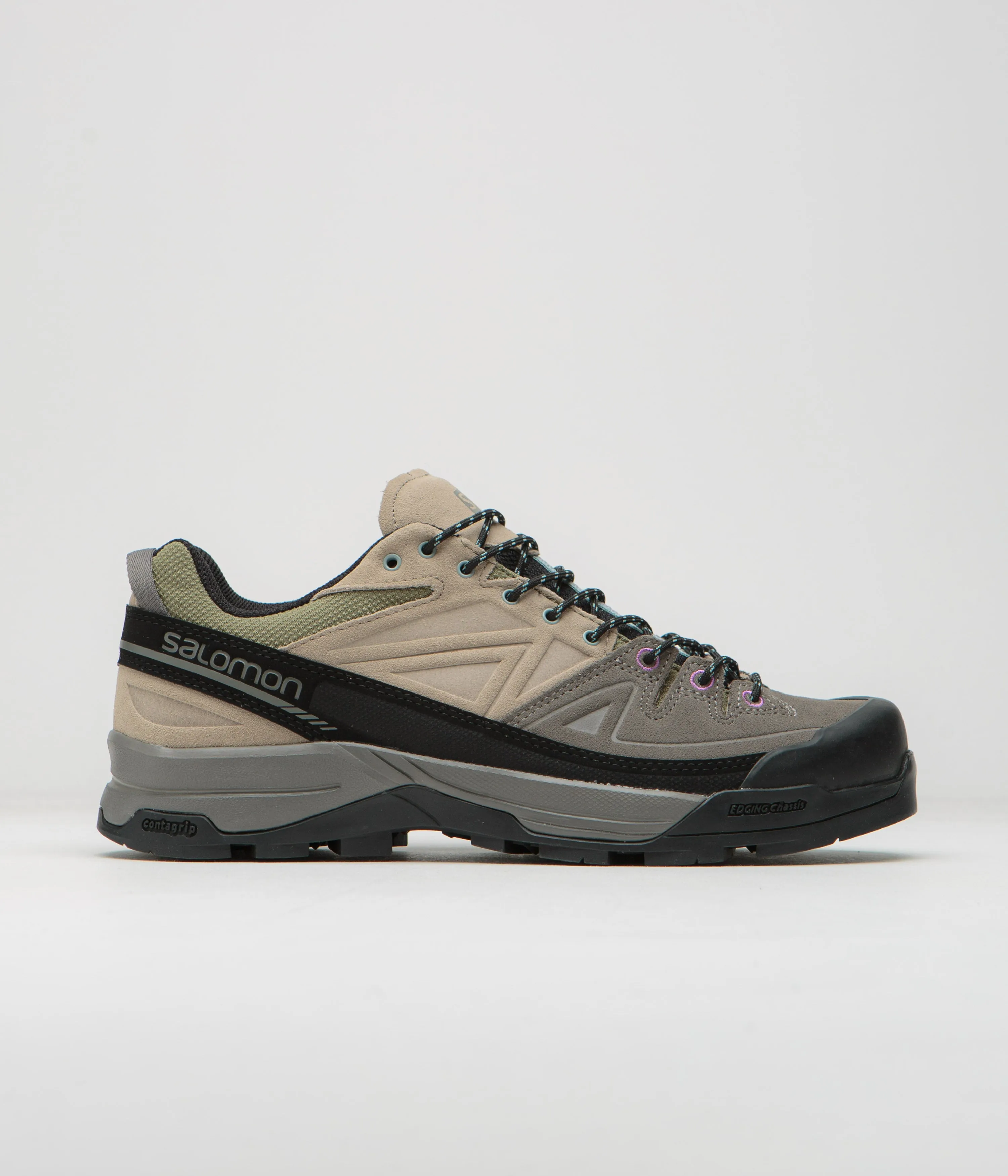 Salomon X-ALP LTR Shoes - Pewter / Vintage Khaki / Black