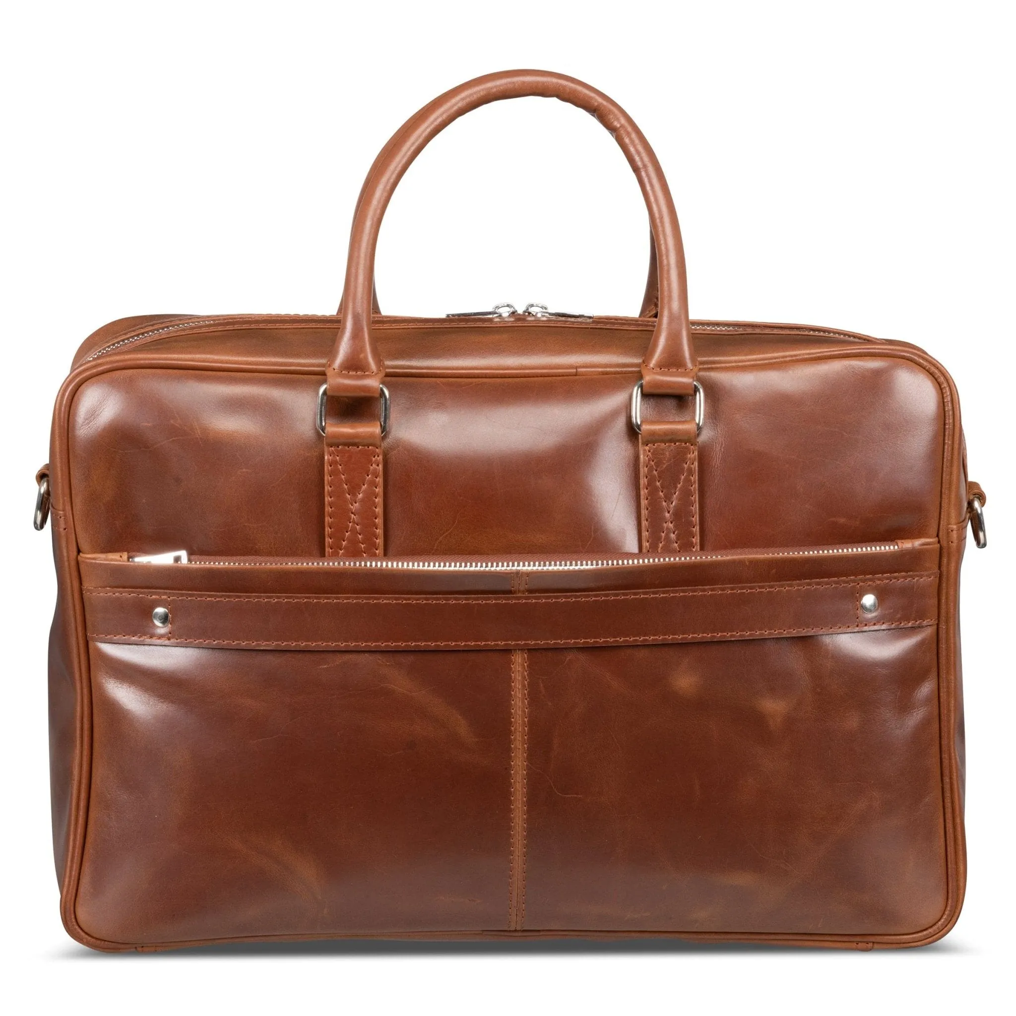 Slim Leather Briefcase 17