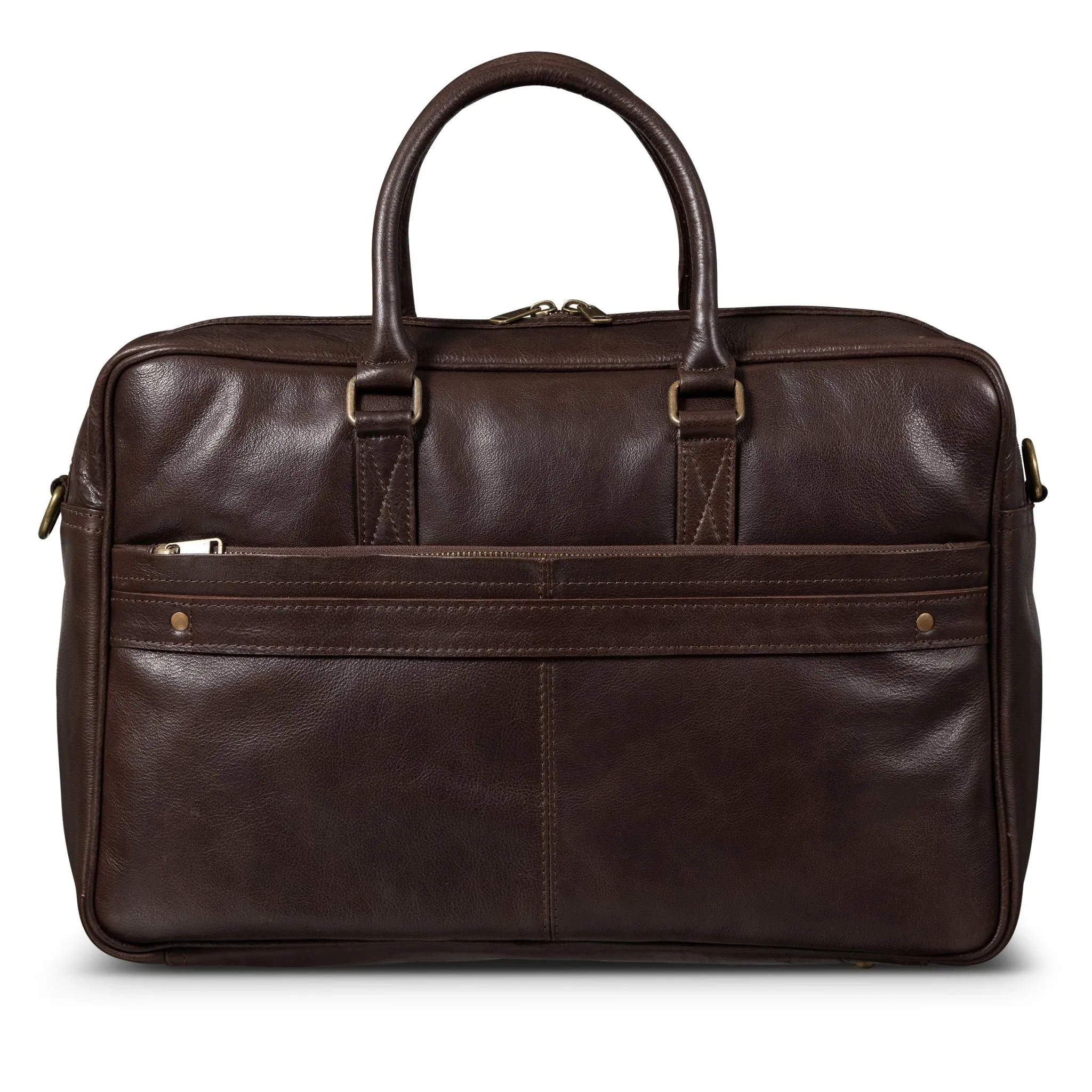 Slim Leather Briefcase 17