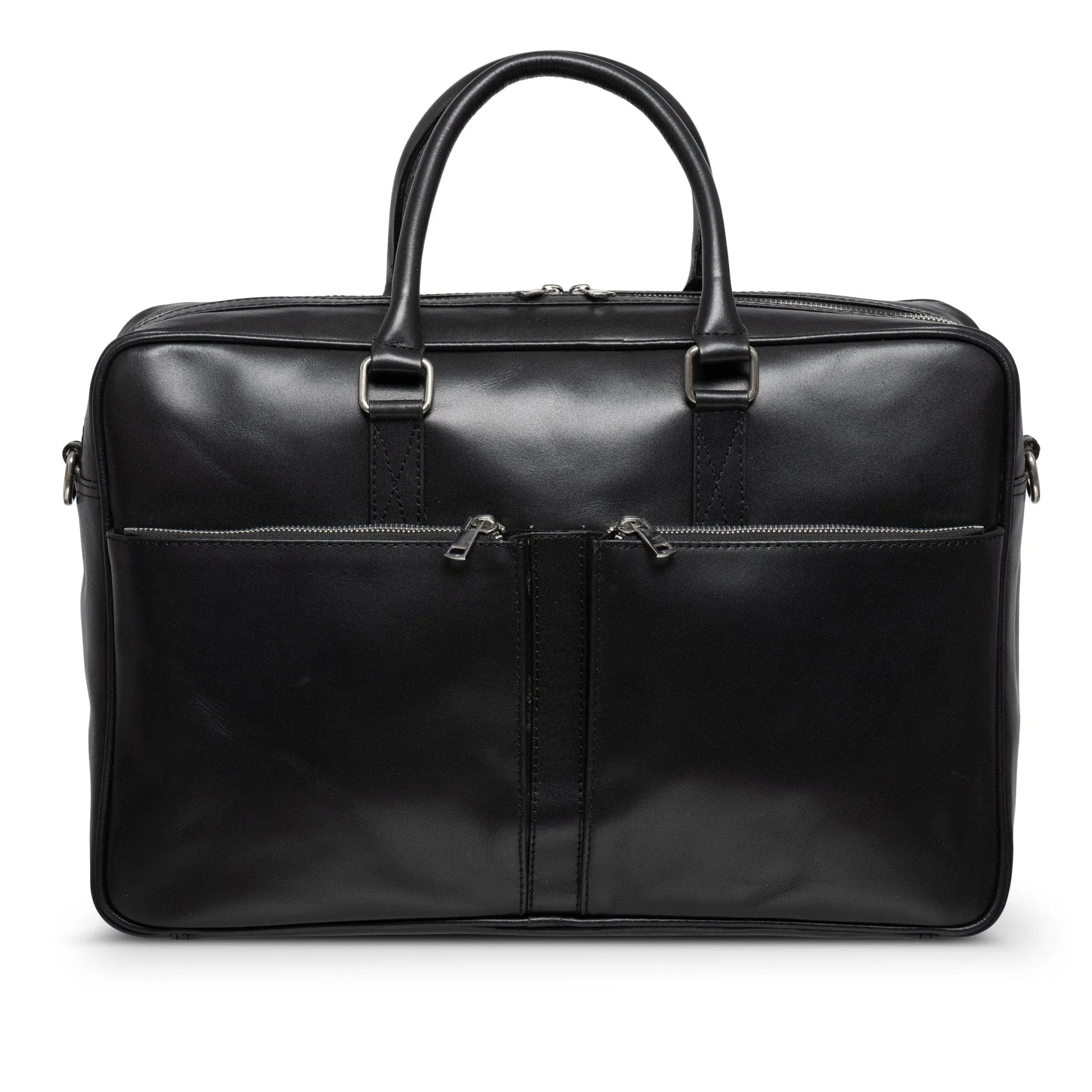 Slim Leather Briefcase 17