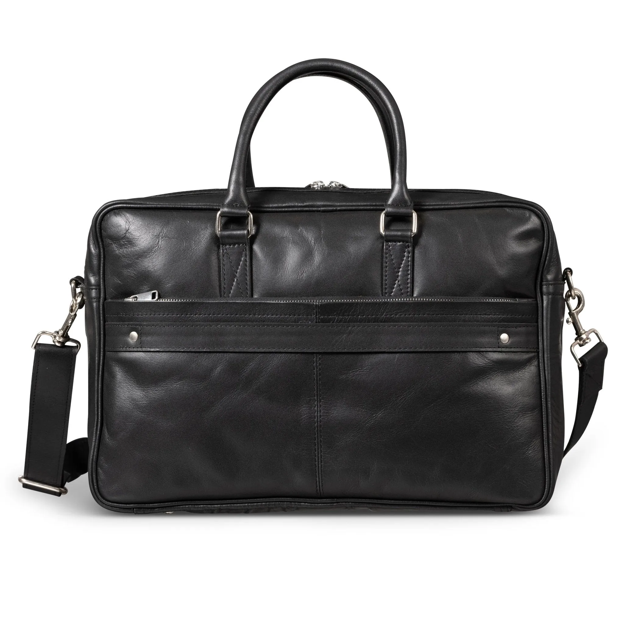 Slim Leather Briefcase 17