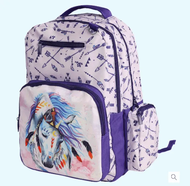 Spencil Backpack Big Kids Dreamcatcher Horse