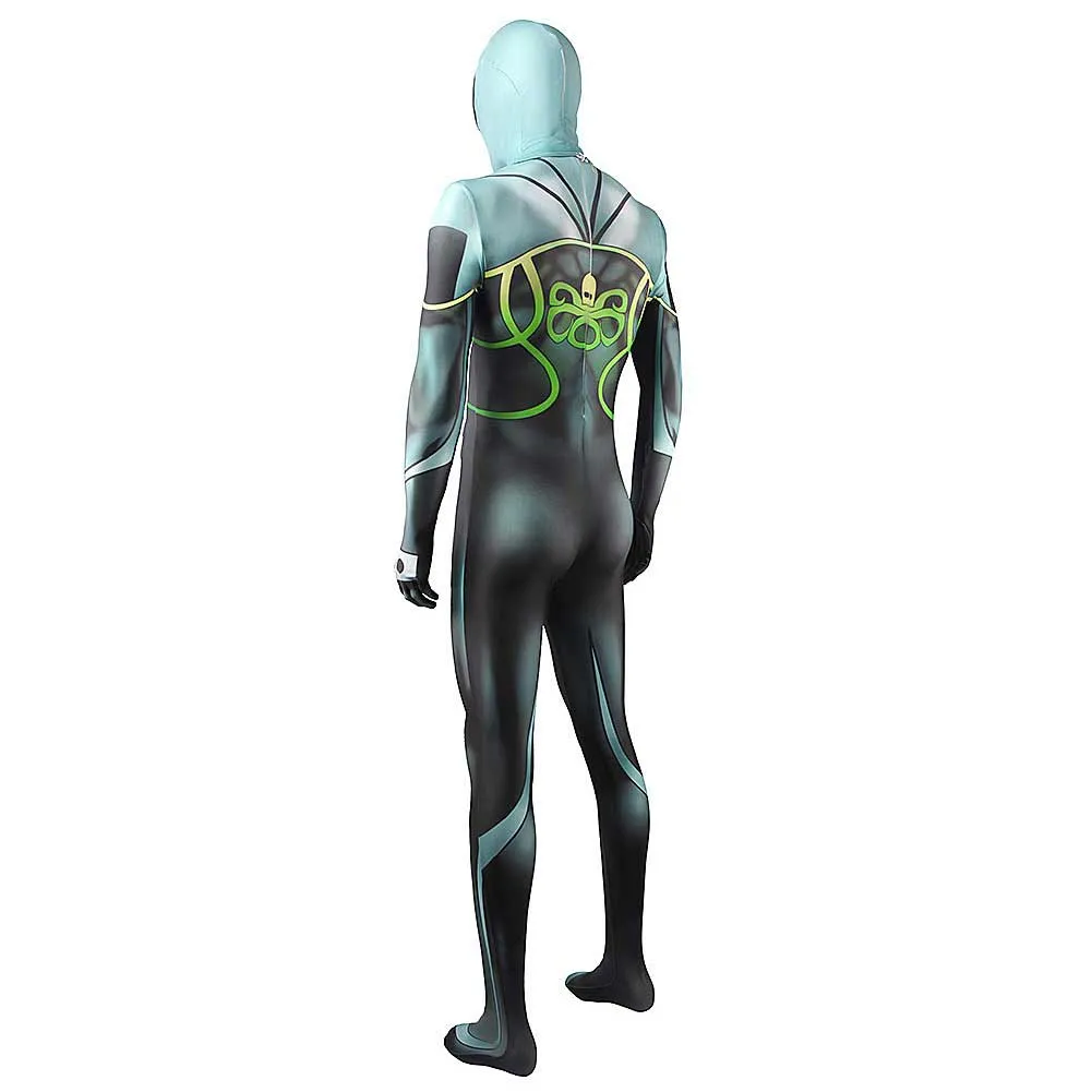 SpiderMan Doctor Octopus Cosplay Costume Jumpsuit  Outfits Halloween Carnival Party Suit