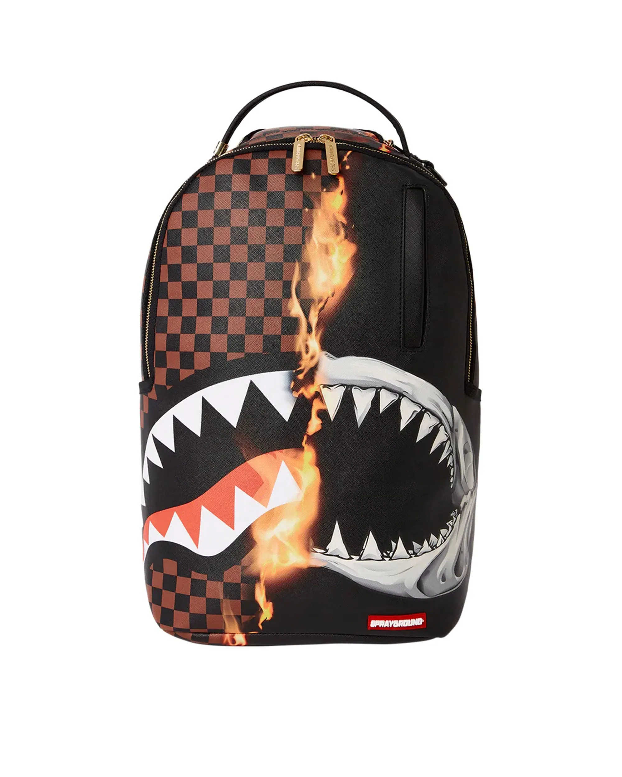 Sprayground Burnt  Sharks In Paris Dlx Backpack