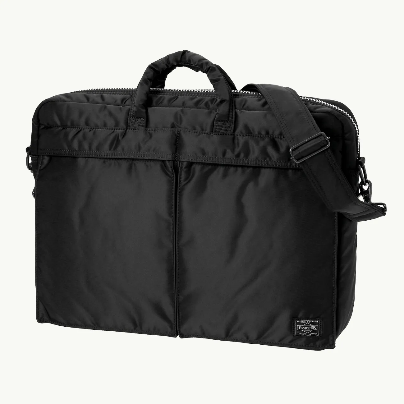 Tanker 2 Way Briefcase - Black