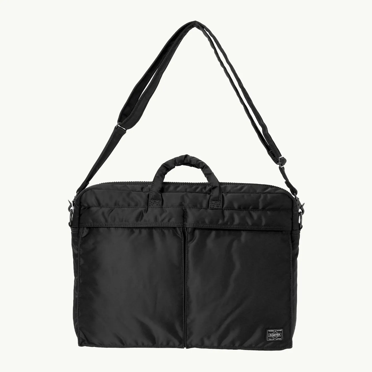 Tanker 2 Way Briefcase - Black