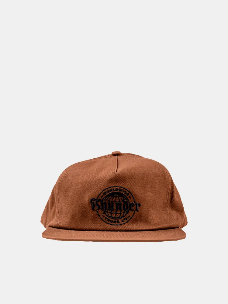 Thunder Adj Worldwide Snapback - Brown / Black