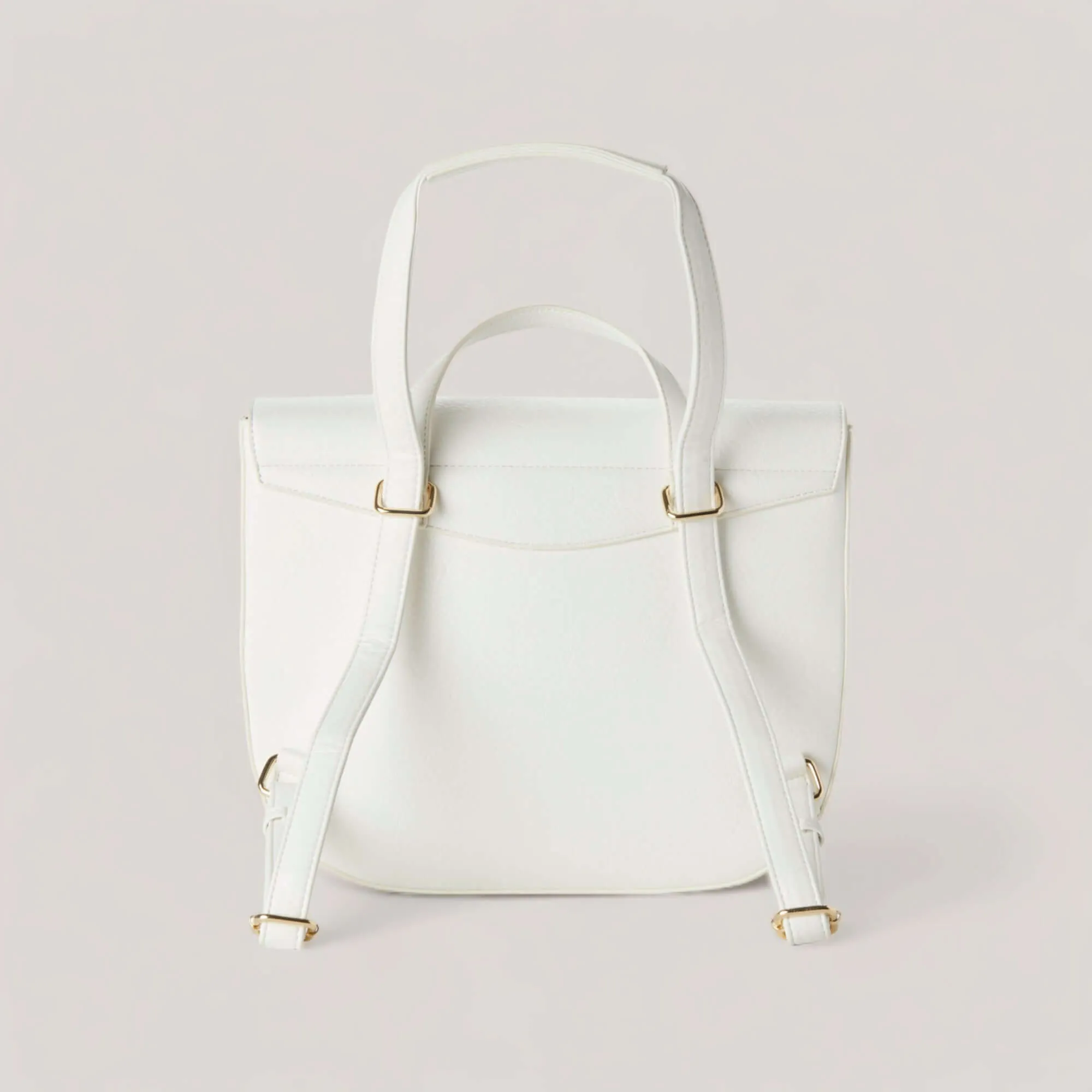 TIFFANY | White Laptop Backpack