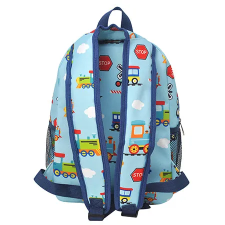 Train Print Medium Size NGIL Canvas Backpack