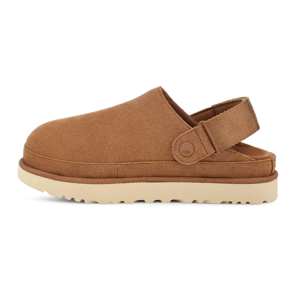 UGG Women's Goldenstar Clog Chestnut Suede