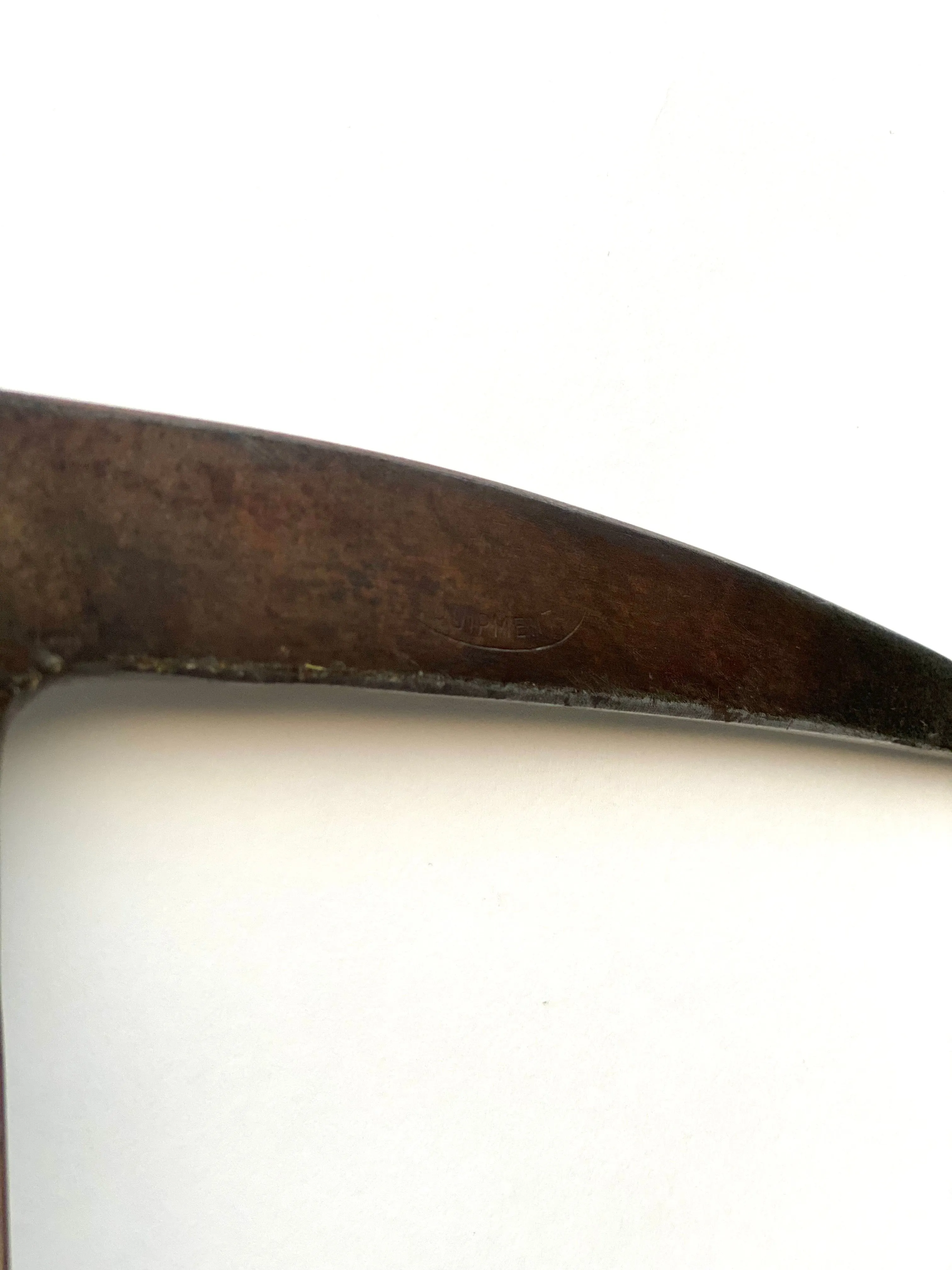 Vintage Swiss Wooden Ice Axe -Geb Andenmatten