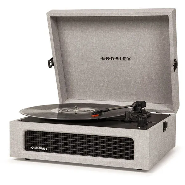 Voyager 2-Way Bluetooth Record Player | Grey